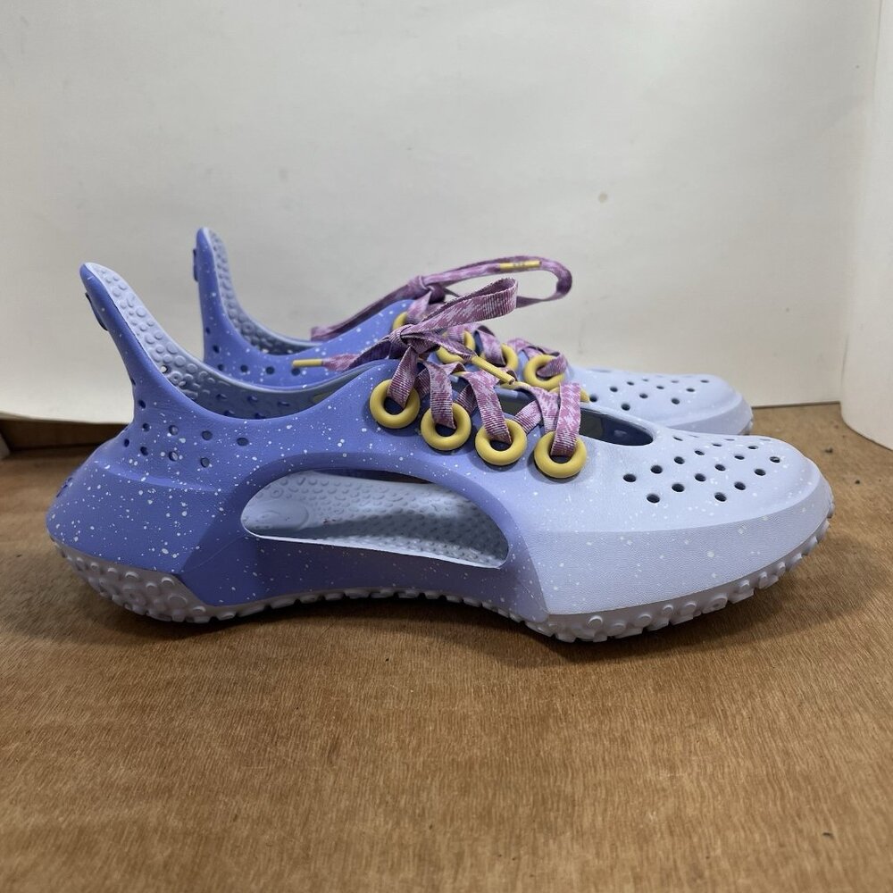 Allbird SV Womens Size 10 Foam Rubber Slip On Comfort Shoes Sandals Blue Purple